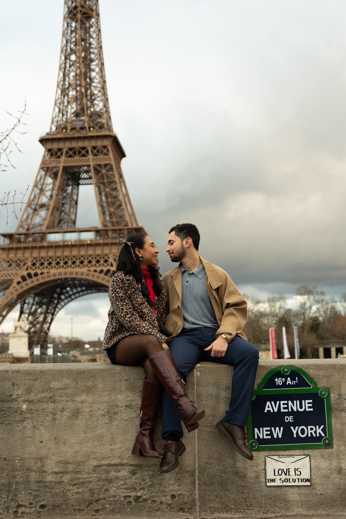 Jeffrey and Joselin in Paris